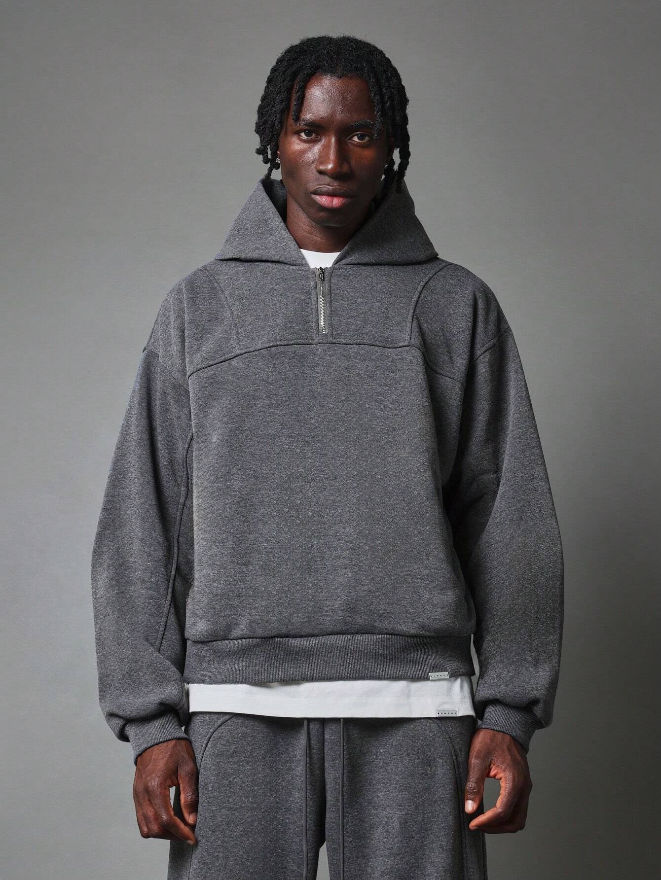 Conjunto DROPSTREET Oversized Zíper Parcial Jogger
