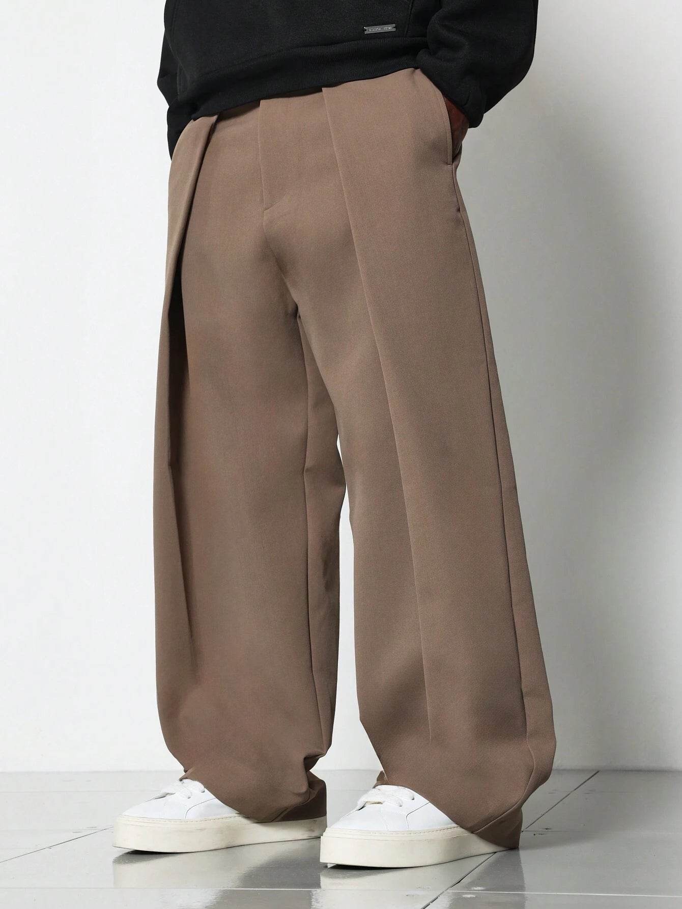 Calça DROPSTREET Alfaiataria Plissada