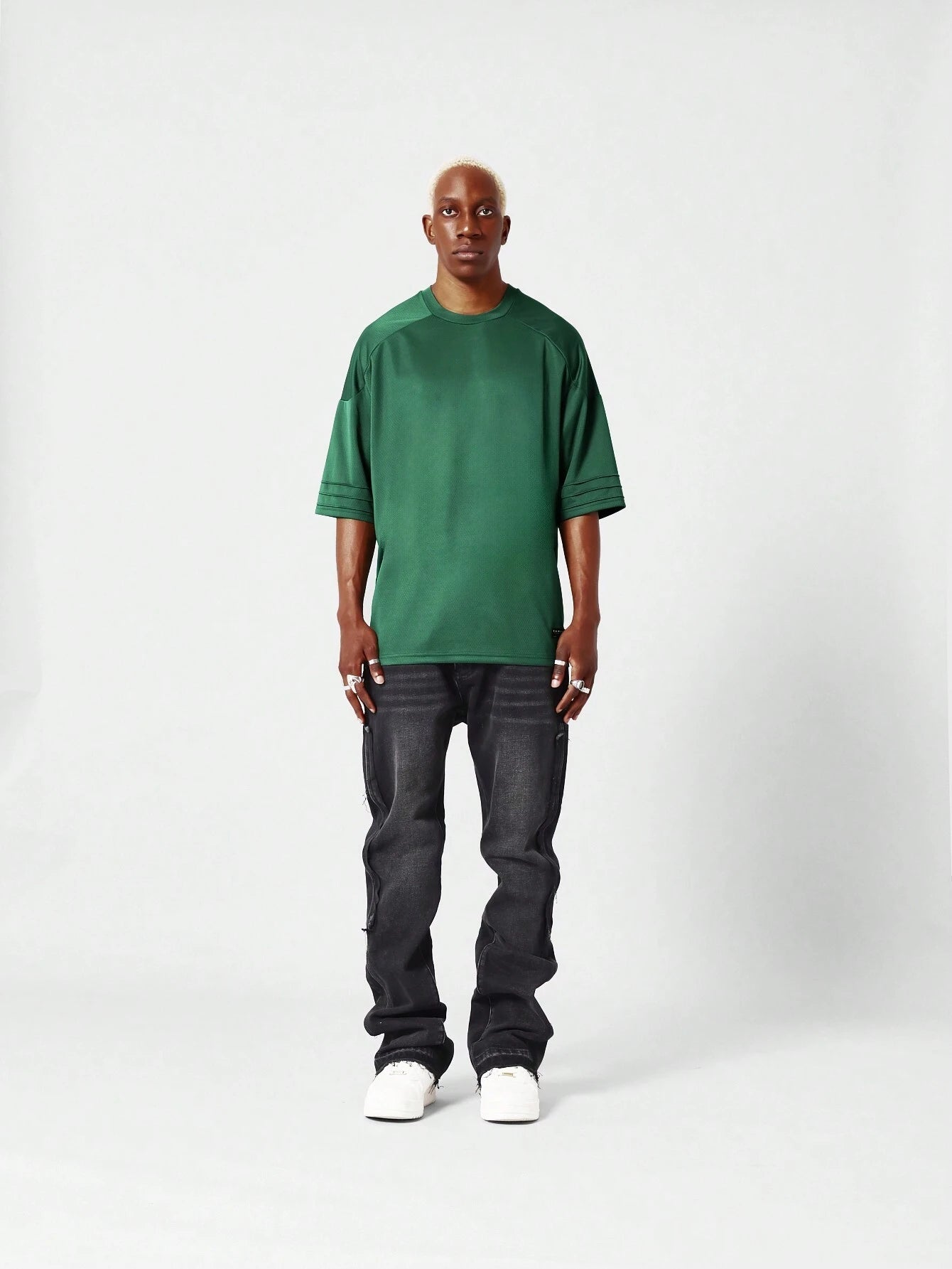 Camiseta DROPSTREET de Hockey com Ajuste Oversized
