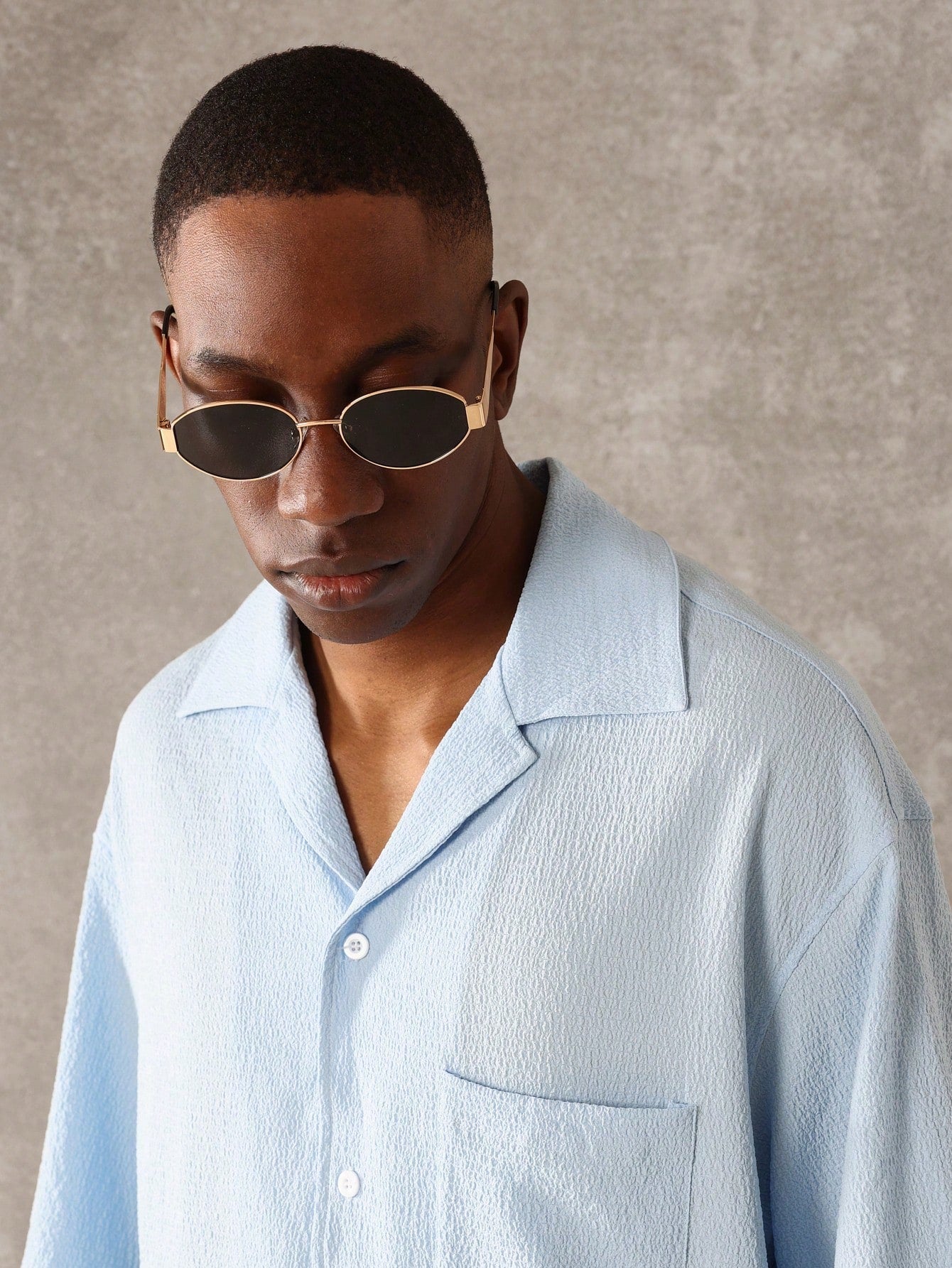 Camisa Nawaf Blue