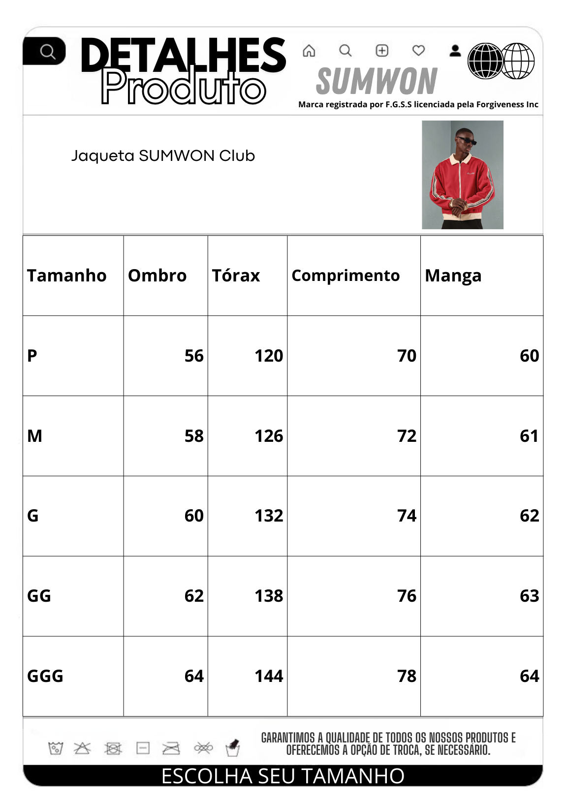 Jaqueta Club SWNM