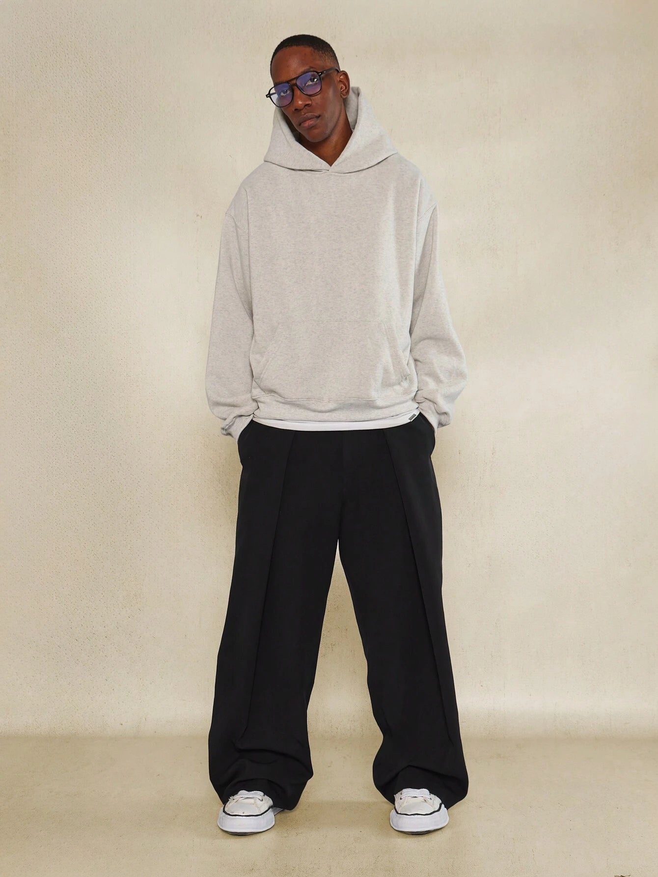 Calça DROPSTREET Alfaiataria Plissada