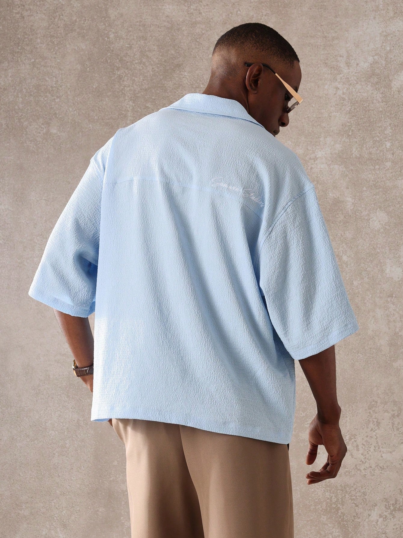 Camisa Nawaf Blue