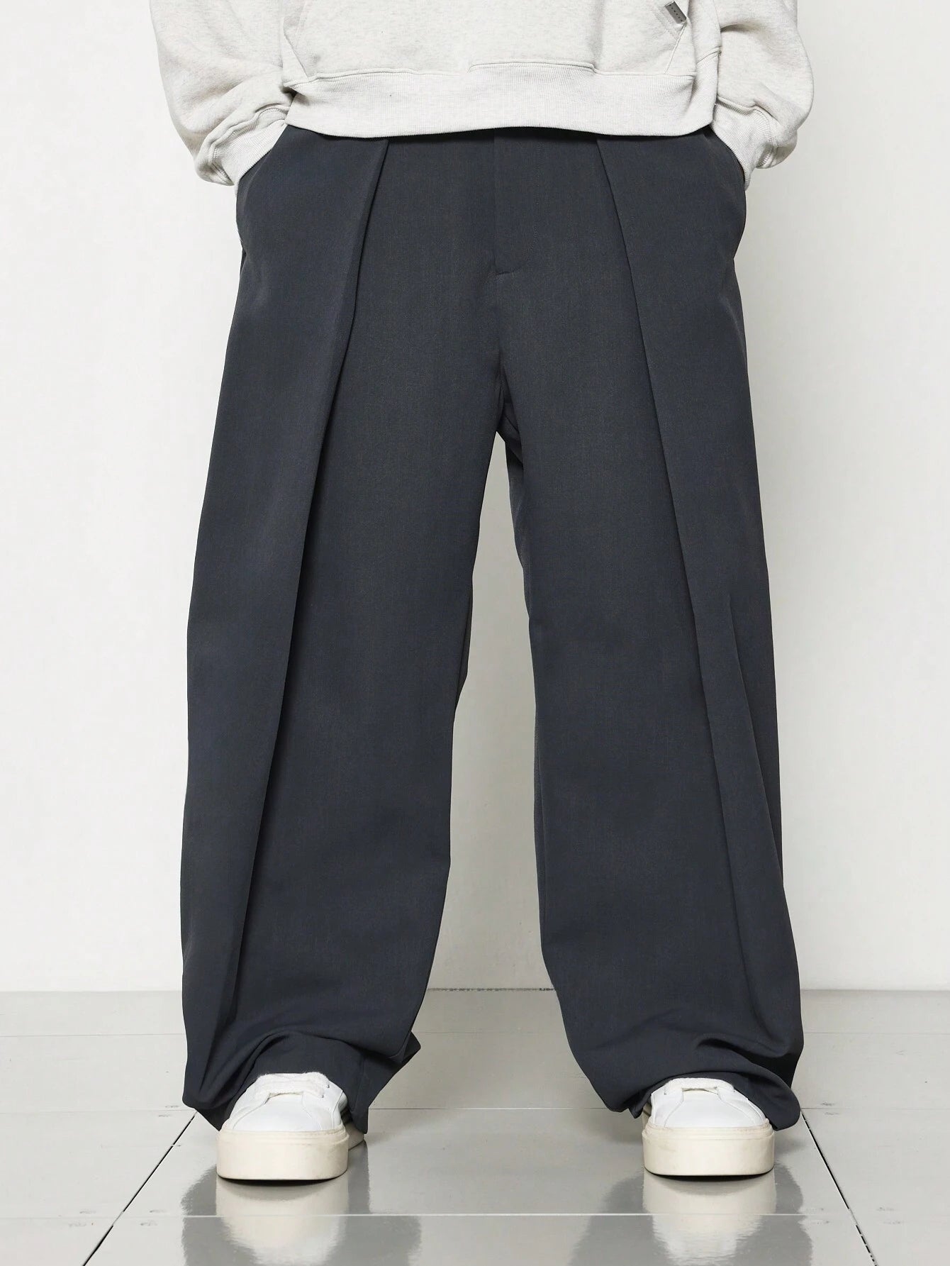 Calça DROPSTREET Alfaiataria Plissada