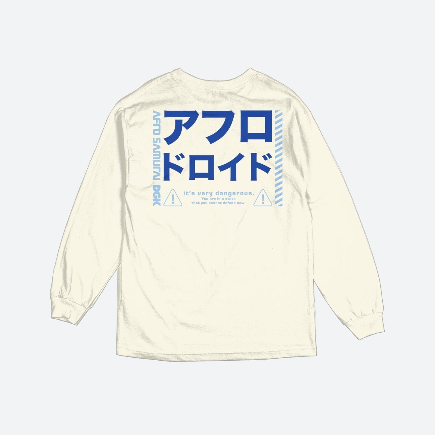 Afro vs. Afro Droid Long Sleeve T-Shirt