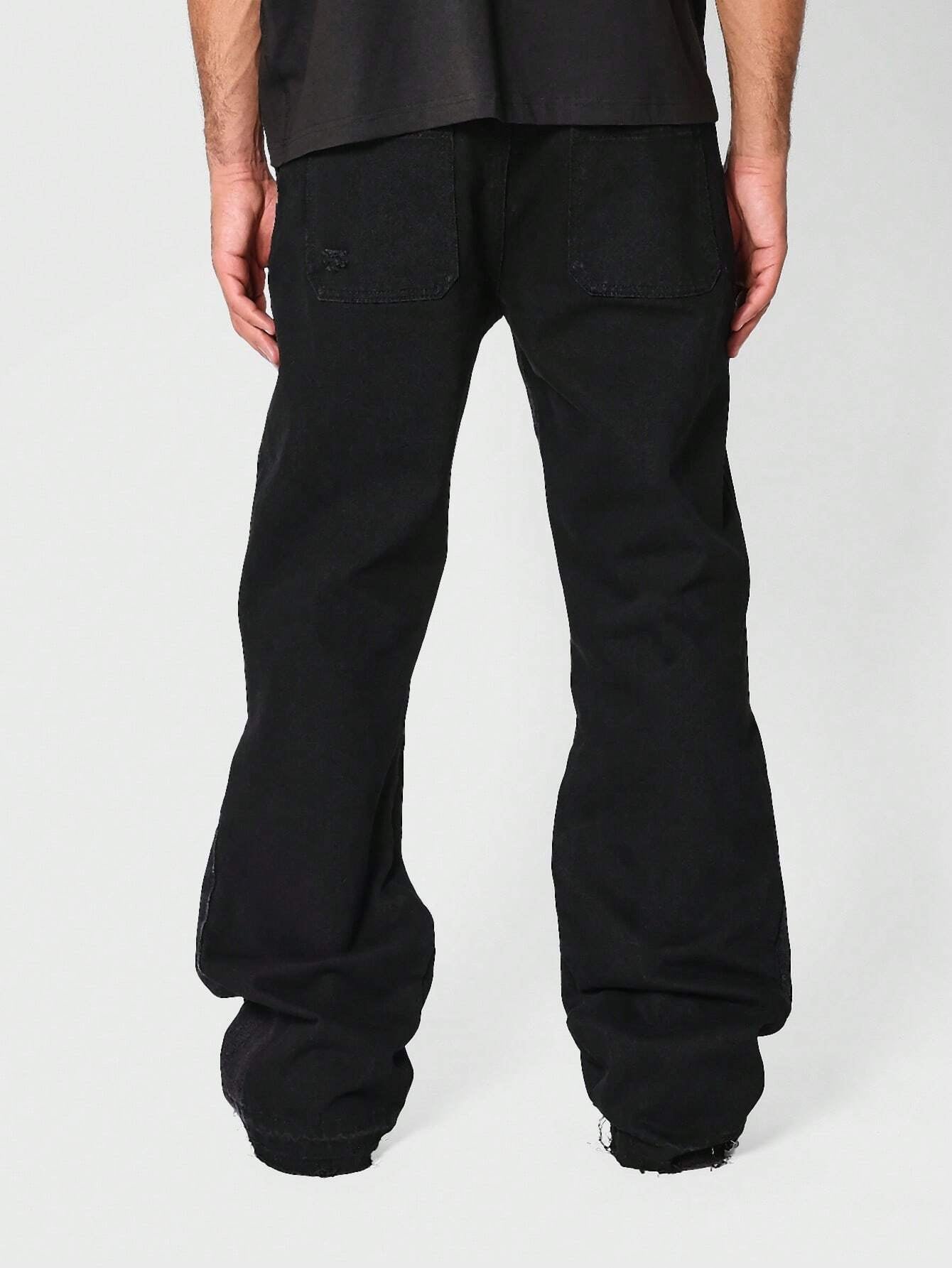 Calça Denim Flare