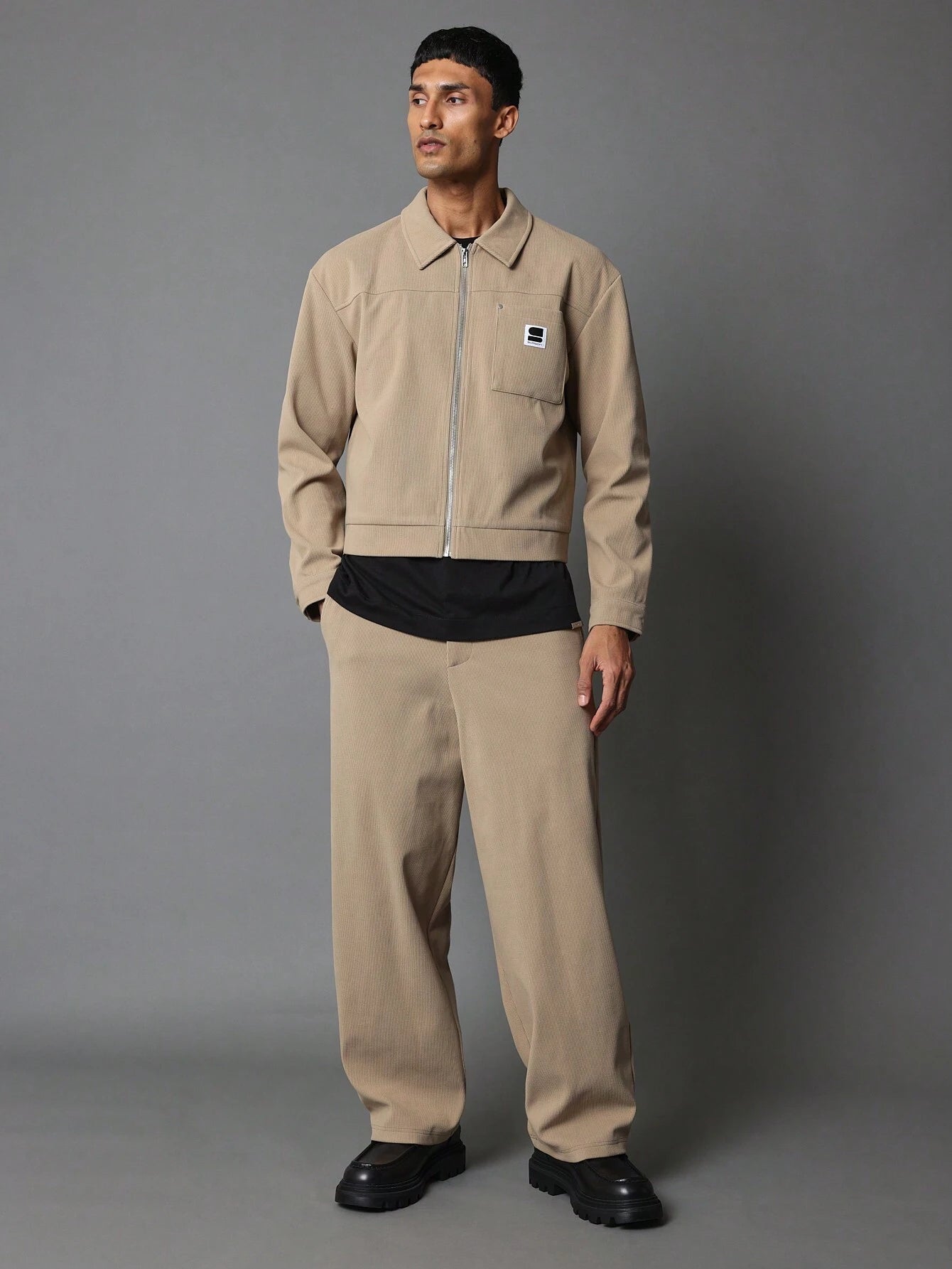Calça Veludo Cream