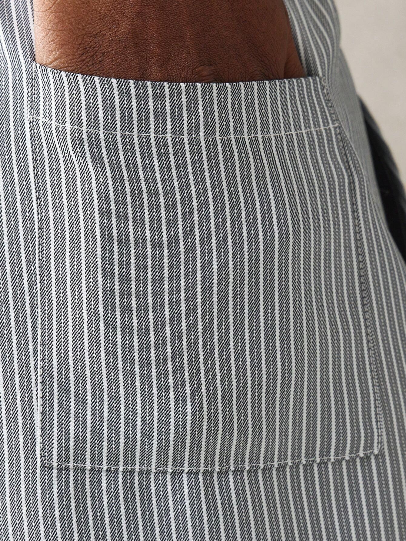 Calça DROPSTREET Listrada Blues