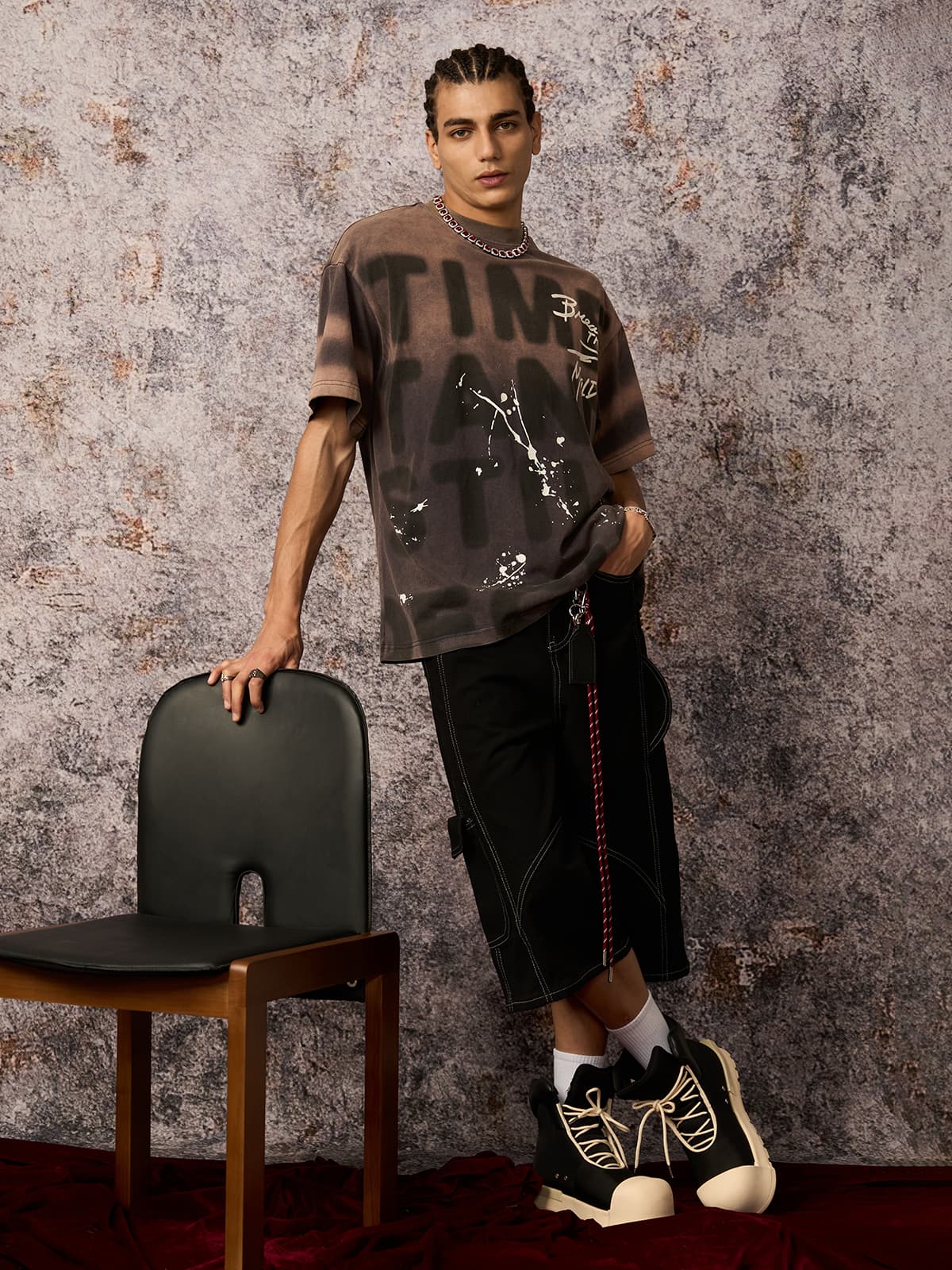 Welt-Embellished Cargo Jorts - 2408