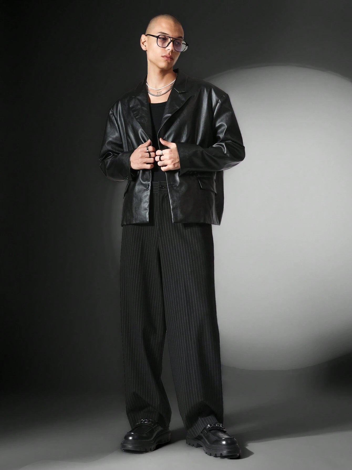 Blazer PU Aesthetic