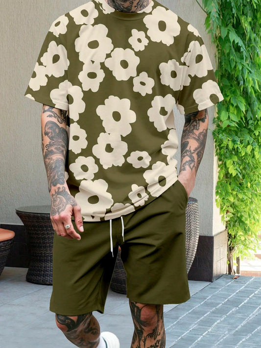 Conjunto  DROPSTREET Hypemode Estampa Floral