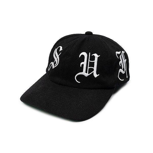 Boné 6 Panel  $ Embroidery Preto