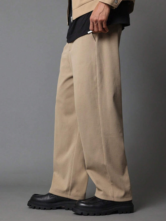 Calça  DROPSTREET Veludo Cream