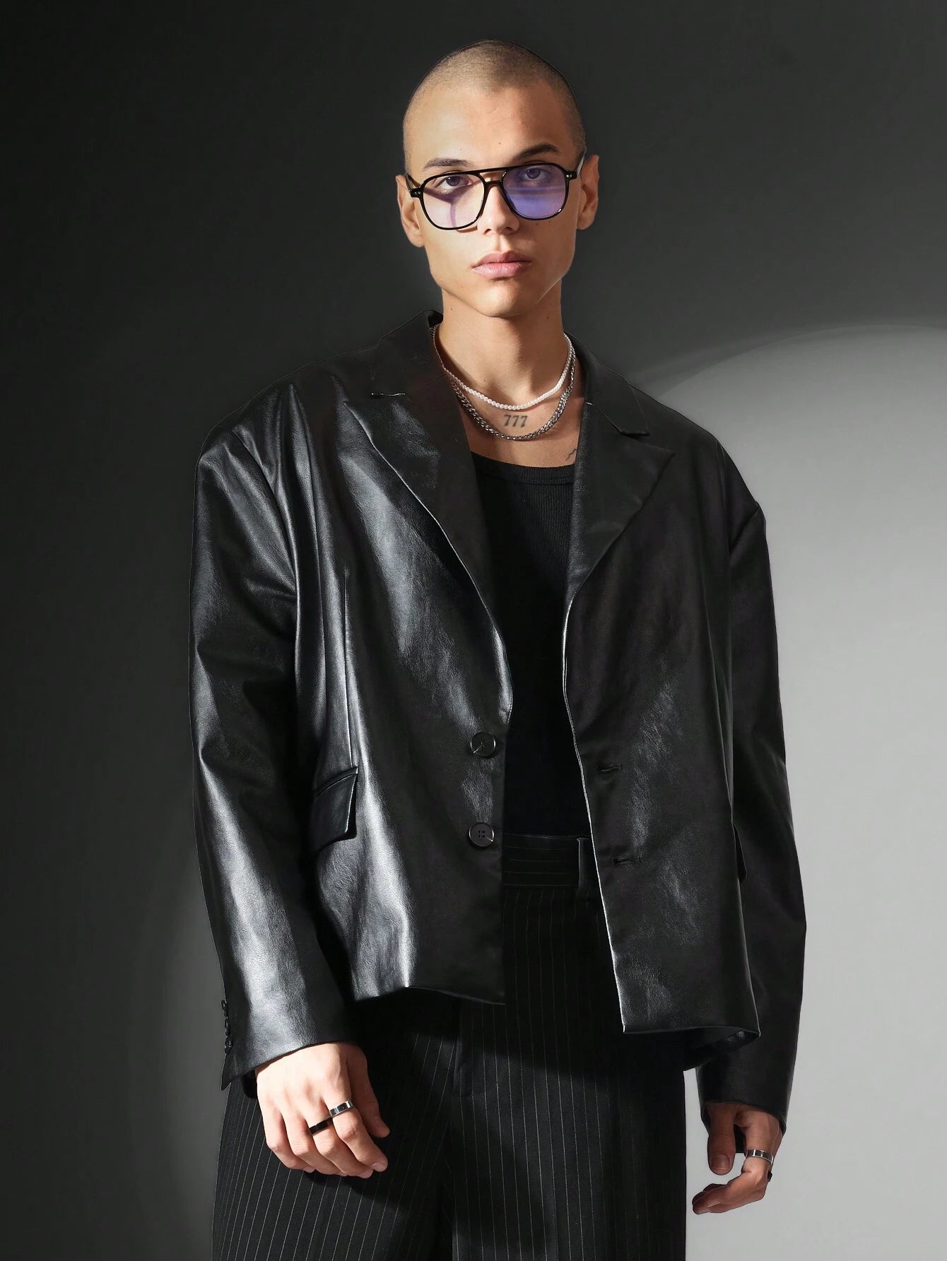 Blazer PU Aesthetic
